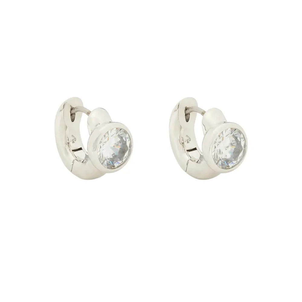 Kate Spade New York Keep Sparkling Round Huggies